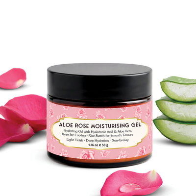 Aloe Vera & Rose Moisturising Gel