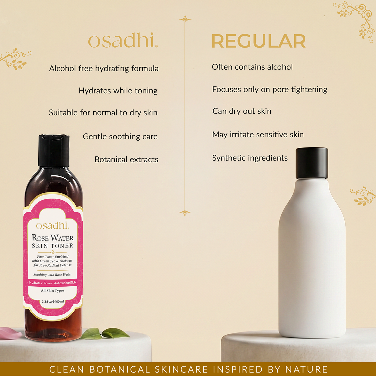 Osadhi Rose Water Face Toner 100ml