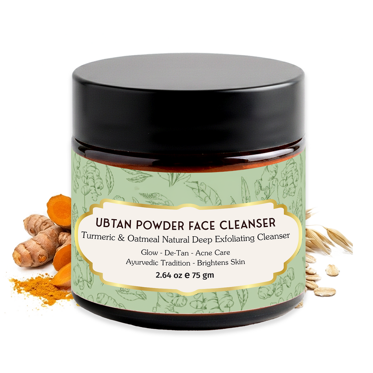 Ubtan Face Pack Powder for Tan Removal with Turmeric &amp; Oatmeal
