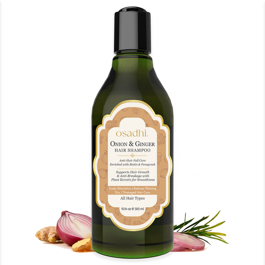 Onion & Ginger Hair Shampoo – Hair Fall Control & Strengthening