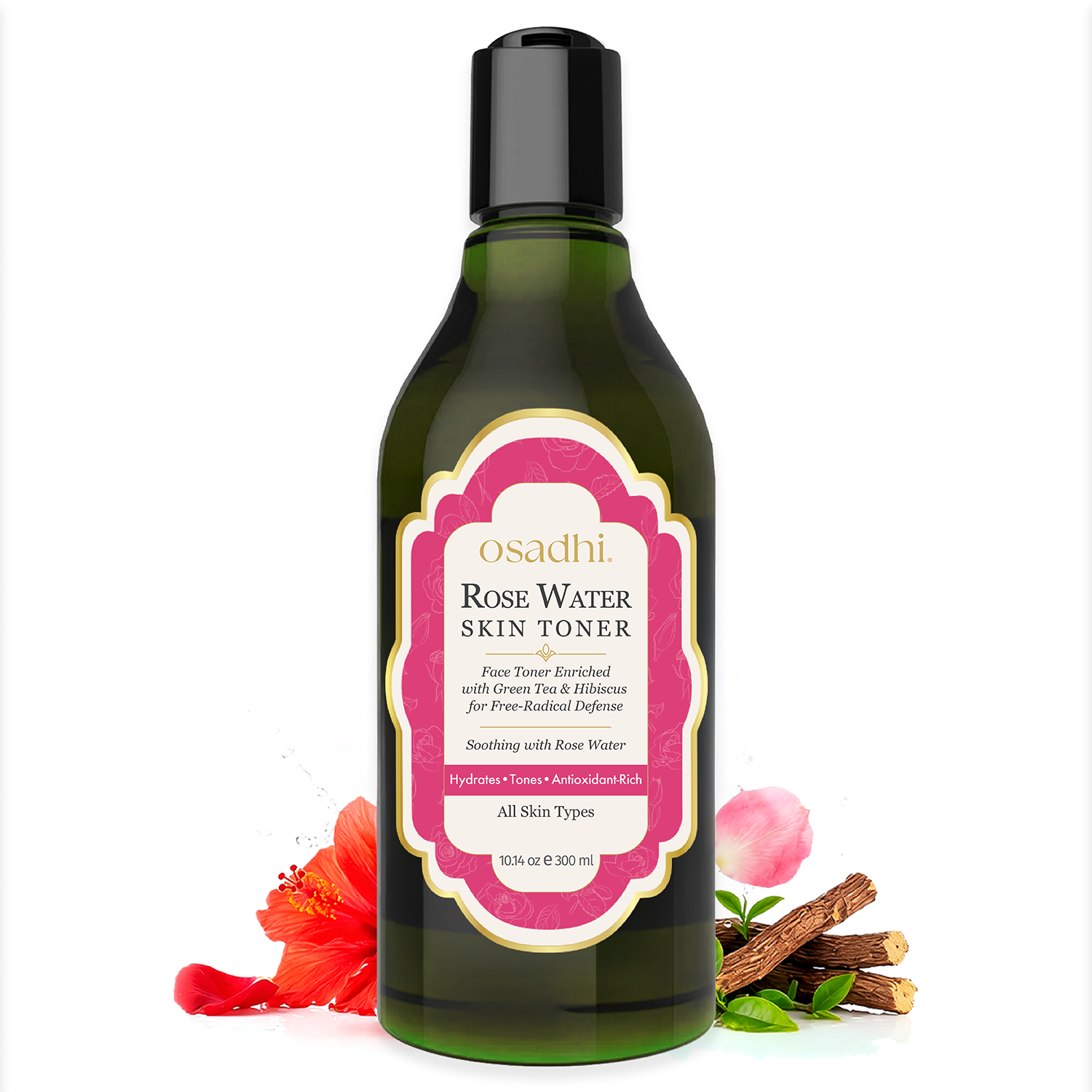 Rose Petal Toner – Refresh, Soothe & Brighten