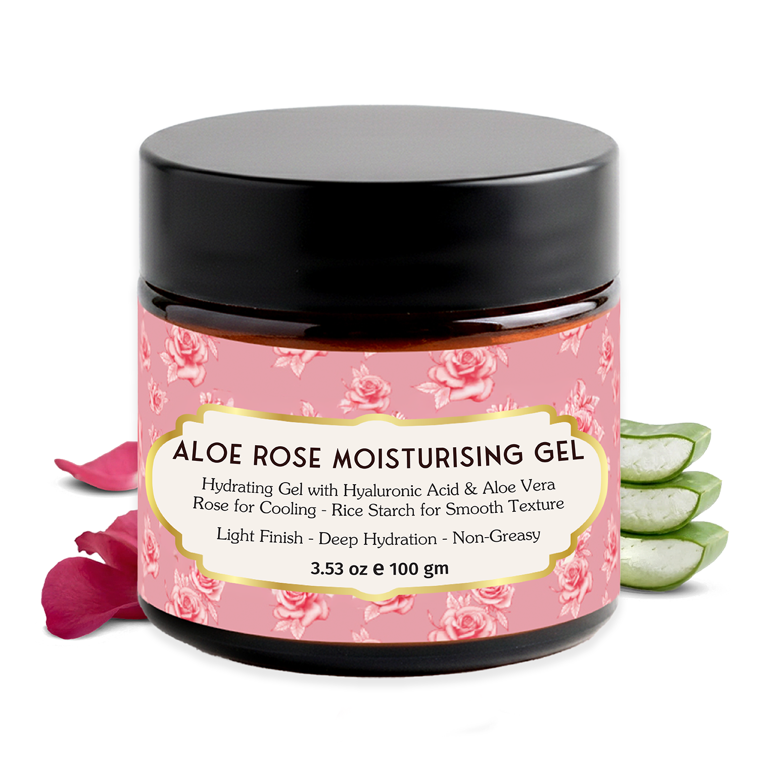 Aloe Rose Moisturizing Gel – Refresh, Hydrate & Soothe