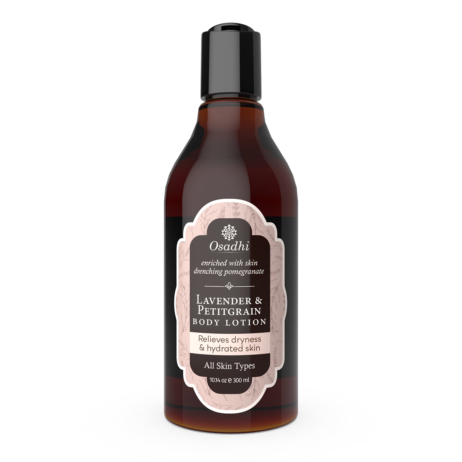 Lavender & Petitgrain Body Lotion - For Soft, Hydrated Skin