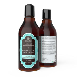Ginger Aloe Shower Gel – Cleanse, Soothe & Refresh
