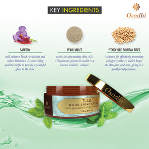 Tulsi Nourishing Face Cream – Anti-Aging Deep Hydration & Glow
