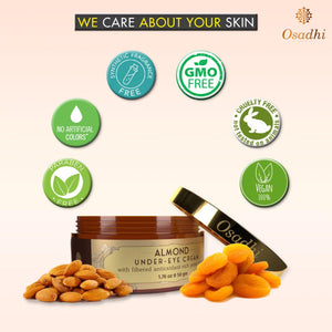 Almond Under Eye Cream - Brightening & Dark Circle Care