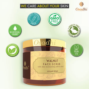 Walnut Face Scrub – Detan, Brighten & Hydrate