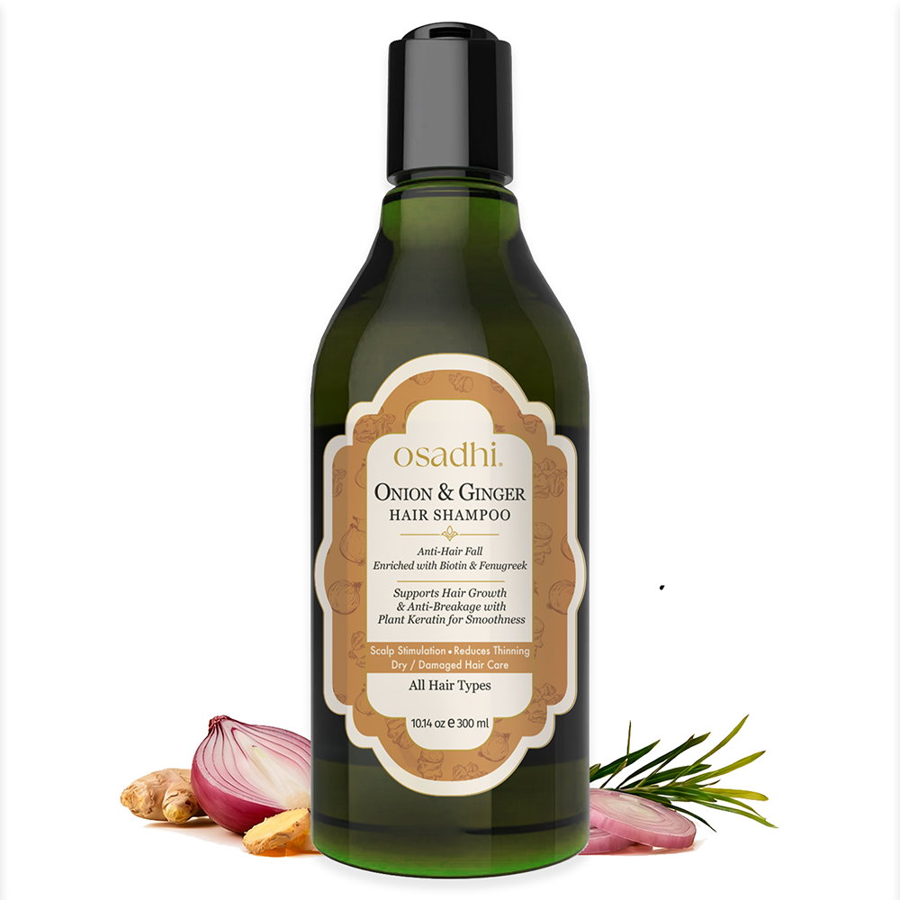 Onion & Ginger Hair Shampoo – Hair Fall Control & Strengthening