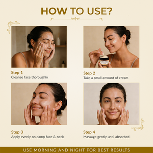 Saffron & Sandalwood Face Cream – Anti-Aging Radiance