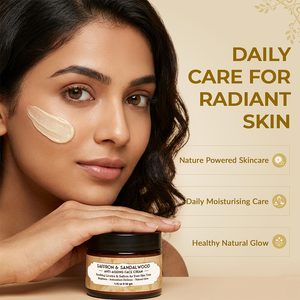 Saffron & Sandalwood Face Cream – Anti-Aging Radiance