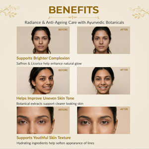 Saffron & Sandalwood Face Cream – Anti-Aging Radiance