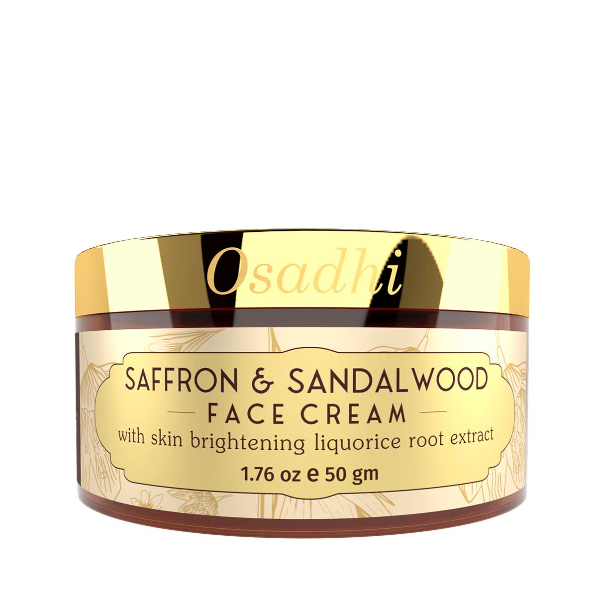 Saffron & Sandalwood Face Cream – Anti-Aging Radiance