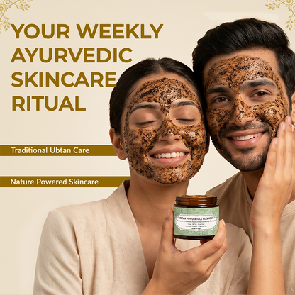 Ubtan Face Pack Powder for Tan Removal with Turmeric &amp; Oatmeal