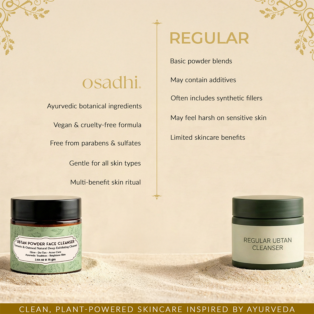 Ubtan Face Pack Powder for Tan Removal with Turmeric &amp; Oatmeal